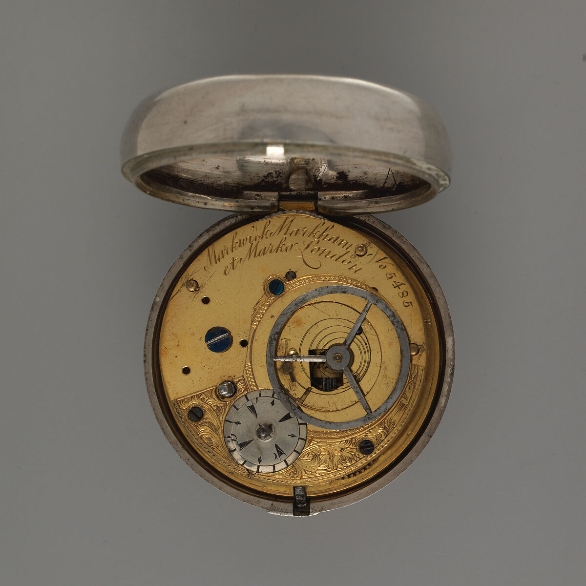 Watch, Watchmaker: Firm of Markham, Marwick et Marko, Silver, horn, British, London