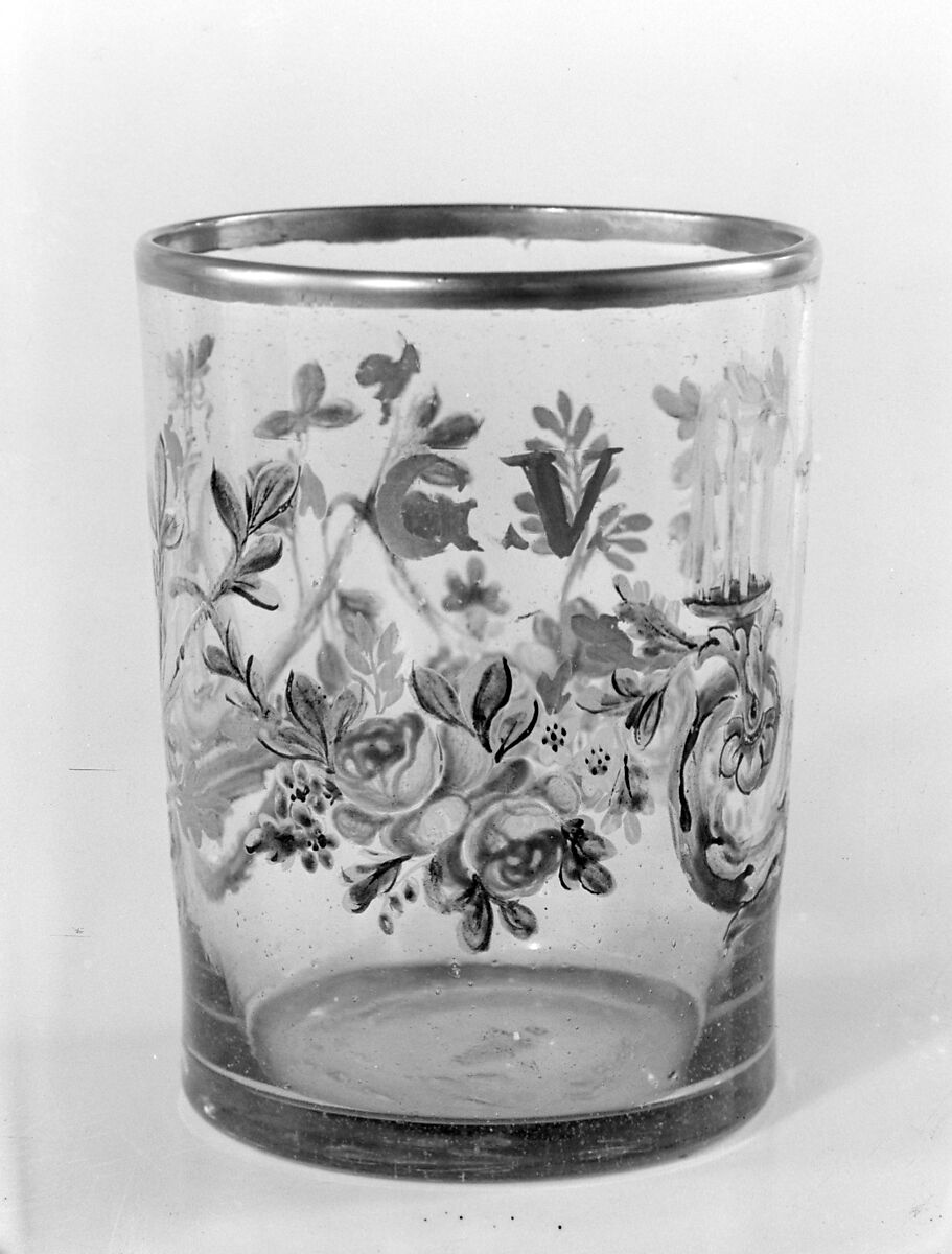 Beaker, Glass, Austrian 