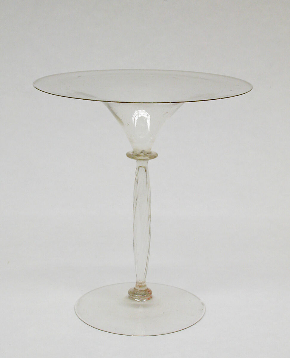 Wineglass, Glass, Italian, Venice (Murano) 