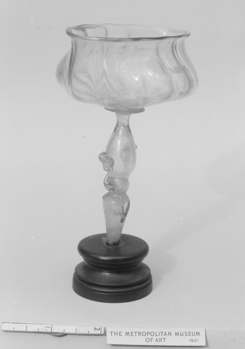 Goblet, Glass, Italian, Venice (Murano) 