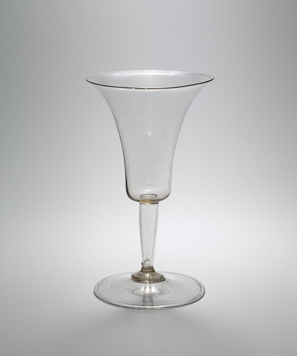 Wineglass, Glass, Italian, Venice (Murano) 