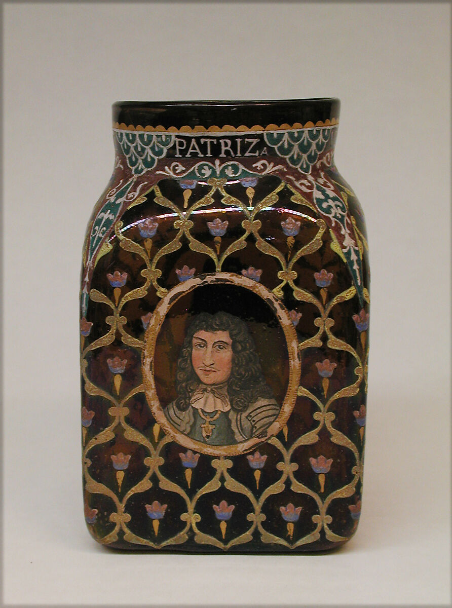 Jar, Glass, Italian, Venice (Murano)
