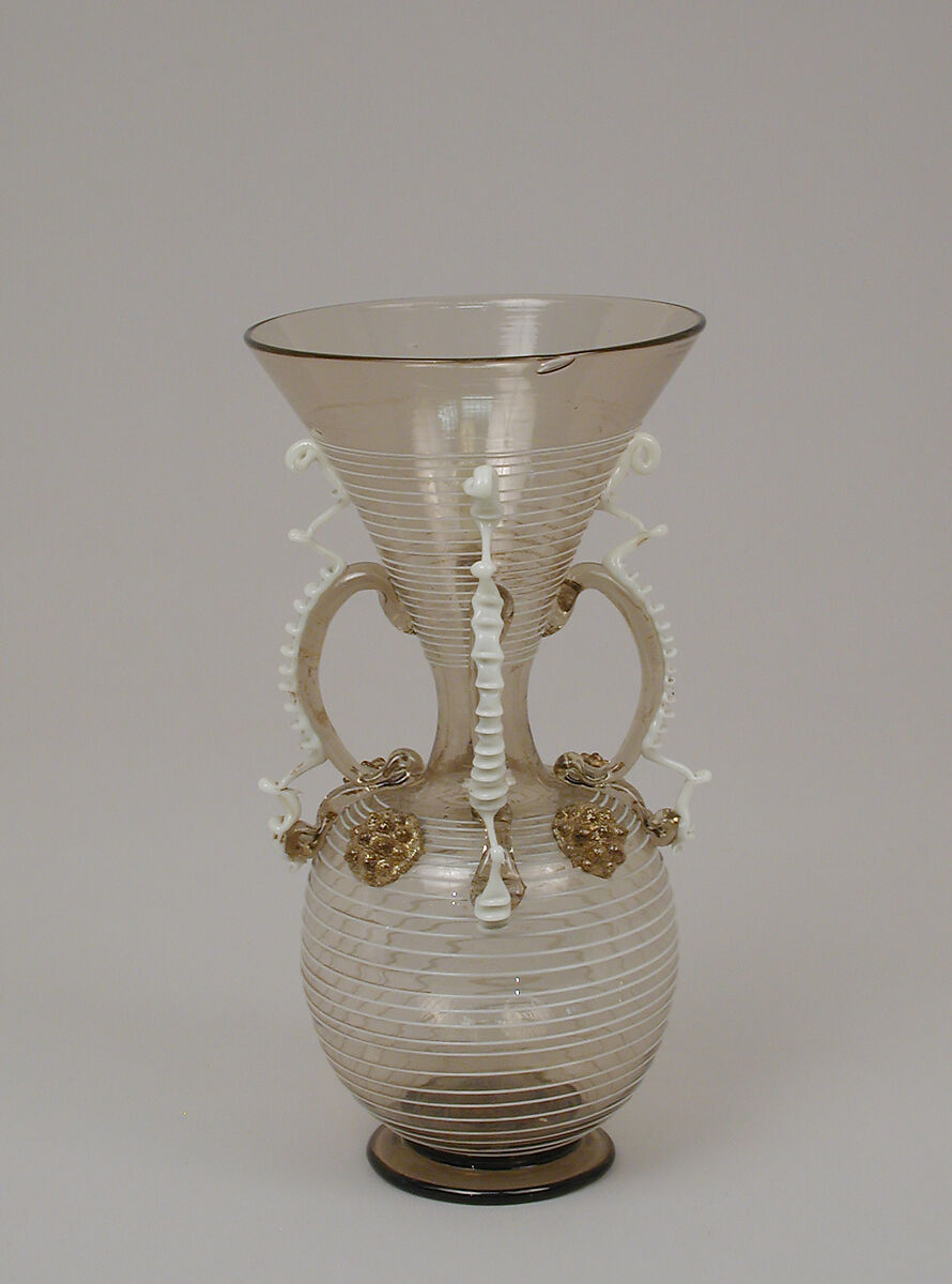 Vase, Glass, Spanish 