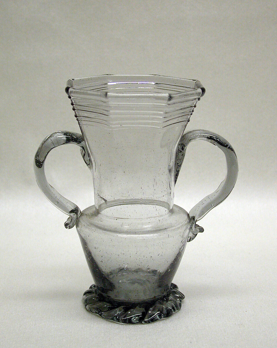 Vase, Glass, Spanish, Castile 