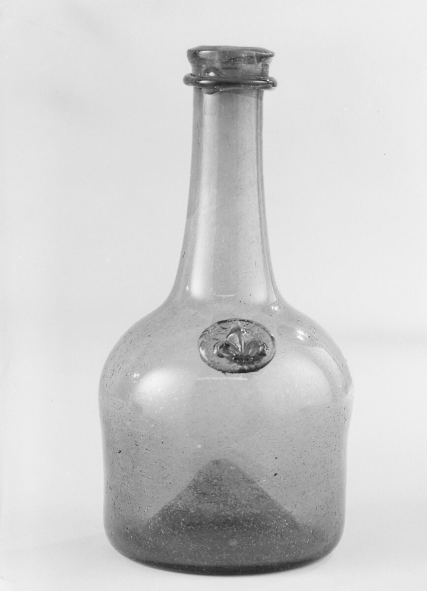 Bottle, Glass, French