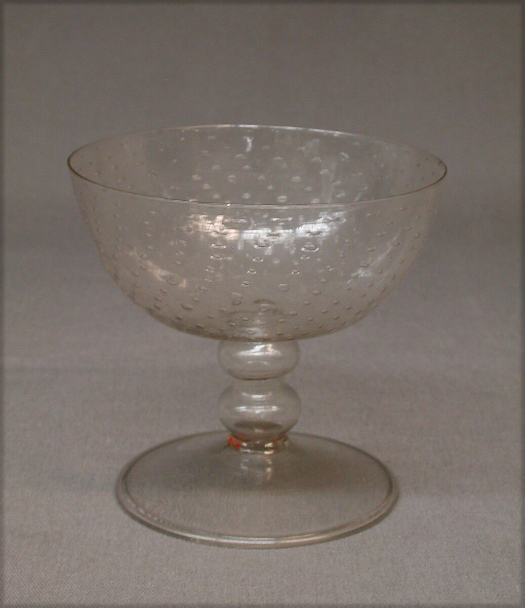 Wineglass, Glass, Italian, Venice (Murano) 