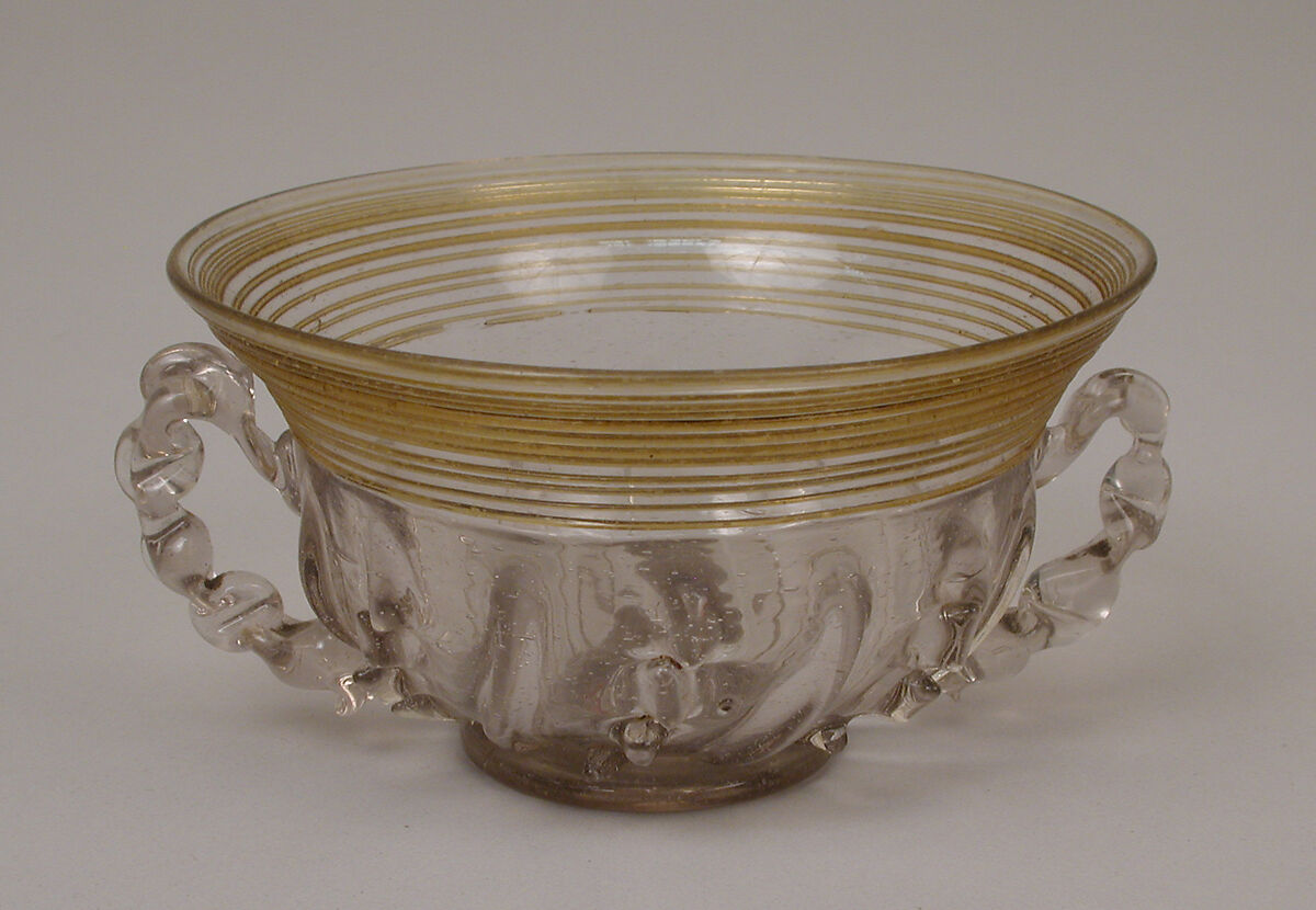 Cup, Glass, Italian, Venice (Murano) 