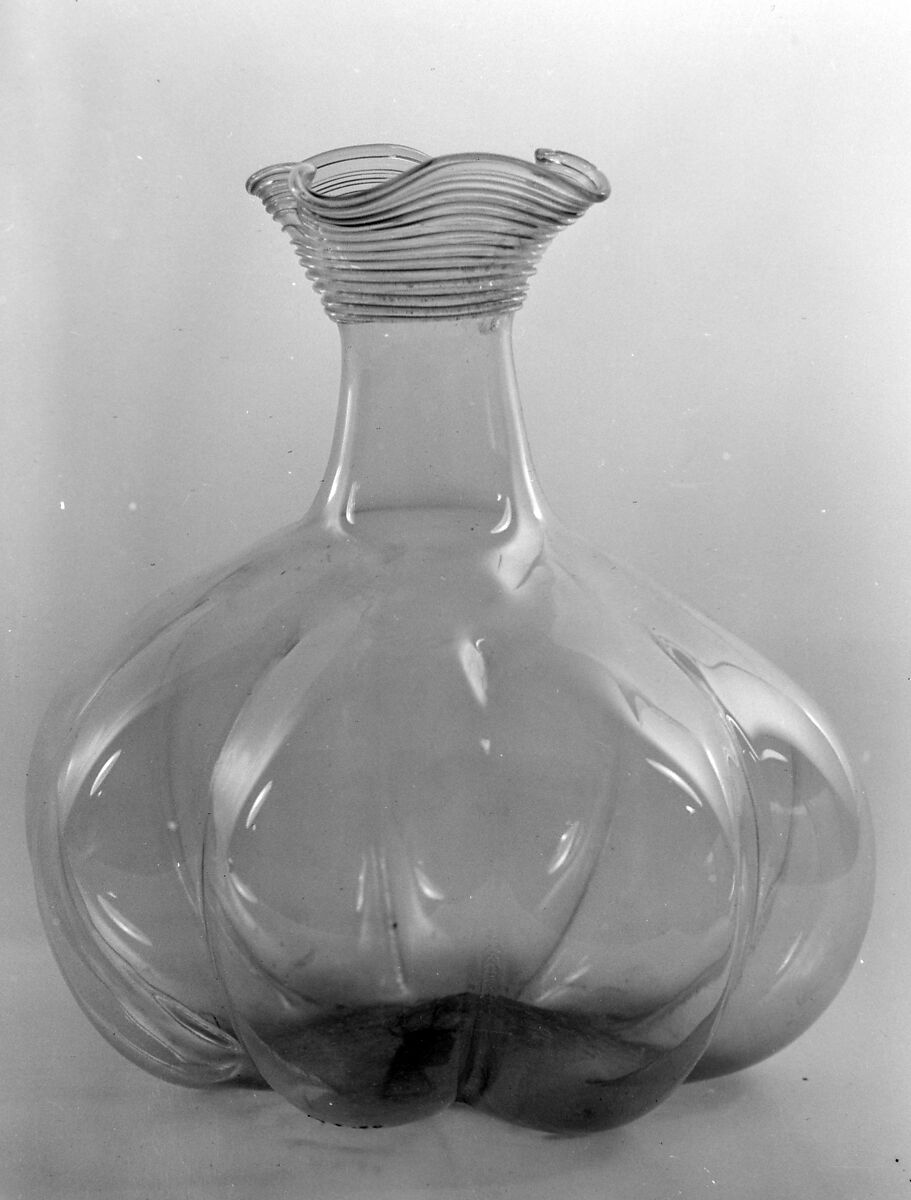 Flask, Glass, Italian, Venice (Murano) 