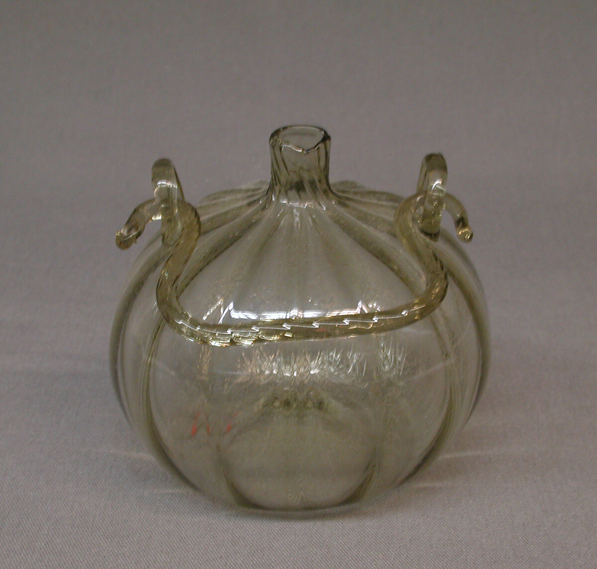 Flask, Glass, Italian, Venice (Murano) 