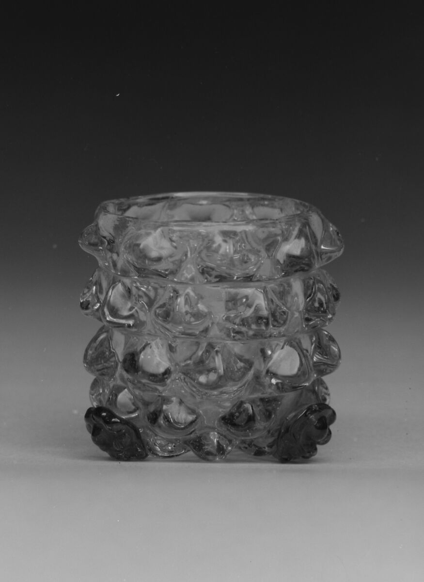 Miniature bowl, Glass, Italian, Venice (Murano) 