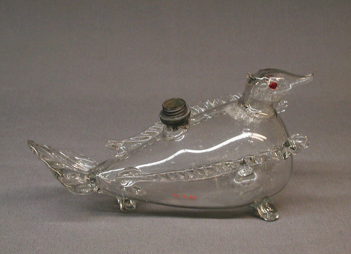 Bottle, Glass, possibly Spanish 