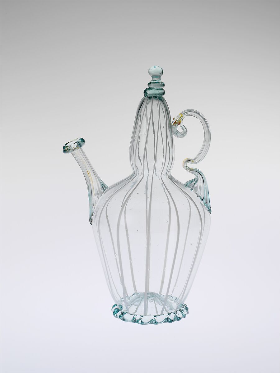 Cruet, Glass, Spanish, Catalonia 