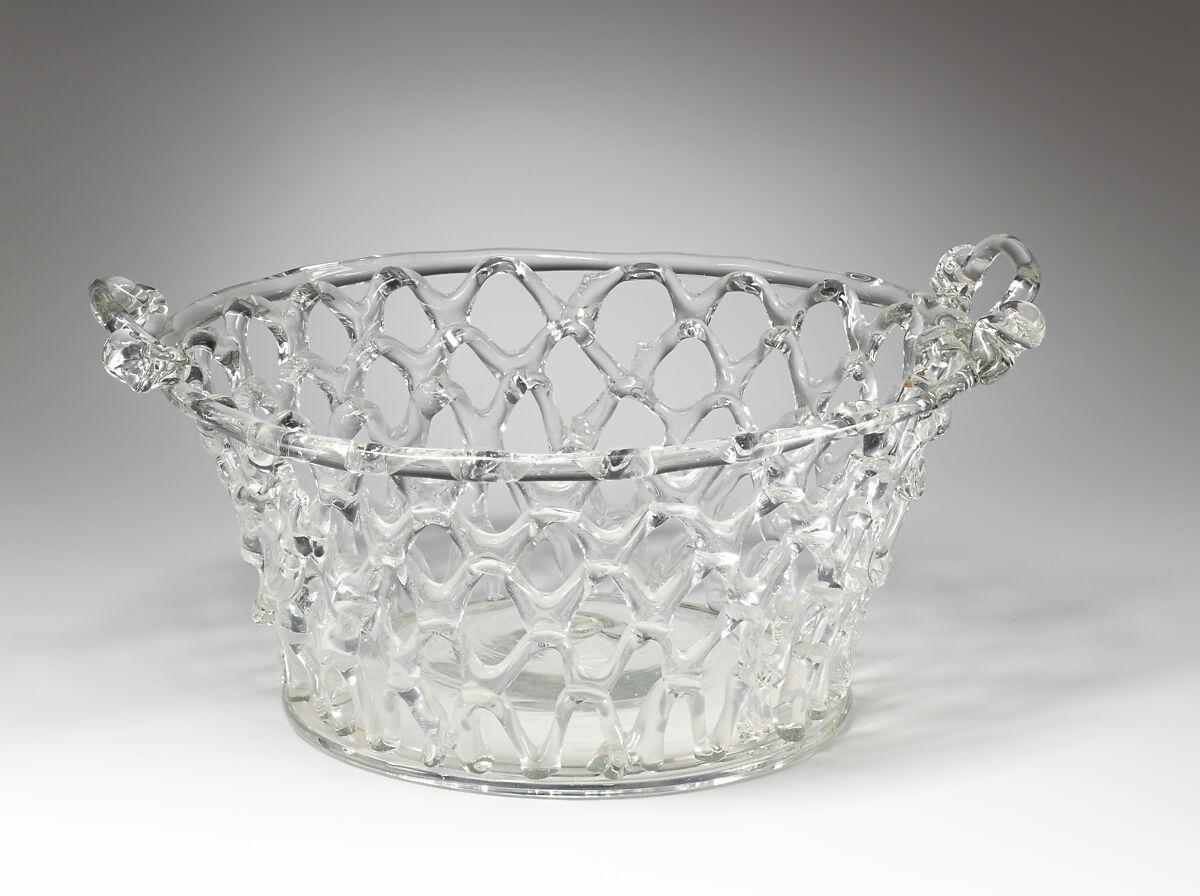 Basket, Glass, Dutch 