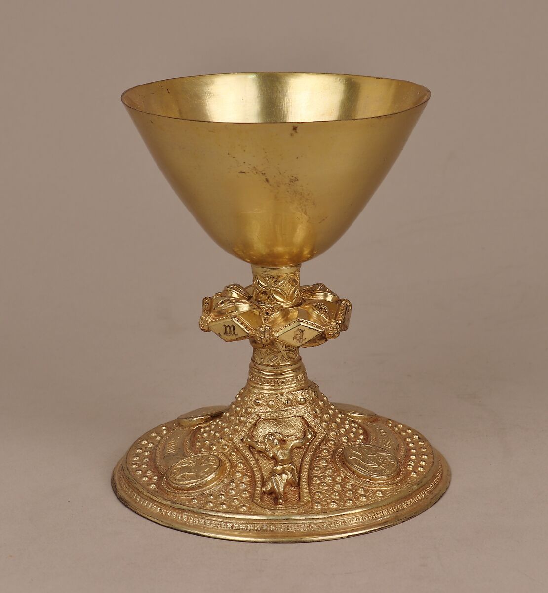 Chalice, Silver on base metal, British, after German, Augsburg original 