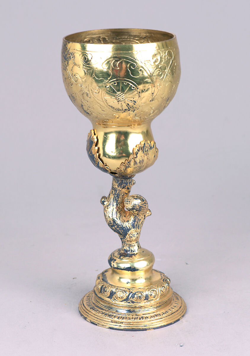Standing cup, Elkington &amp; Co. (British, Birmingham, 1829–1963), Silver on base metal, British, Birmingham, after British, London original 