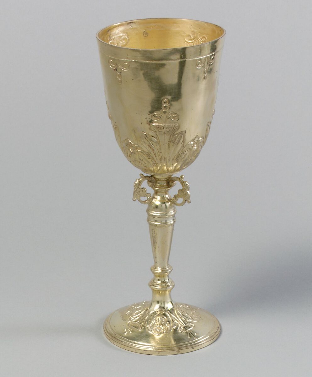 Cup, Elkington &amp; Co. (British, Birmingham, 1829–1963), Silver on base metal, British, Birmingham, after British, London original 