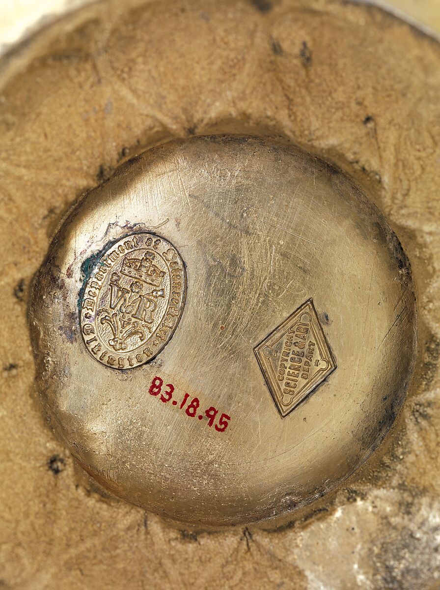 Ewer, Elkington &amp; Co. (British, Birmingham, 1829–1963), Silver on base metal, partly gilt, British, Birmingham, after Moldovan original