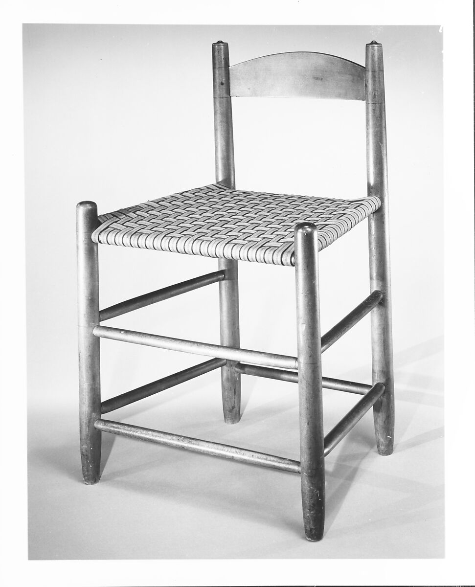 Side Chair, United Society of Believers in Christ’s Second Appearing (“Shakers”) (American, active ca. 1750–present), Maple, American, Shaker