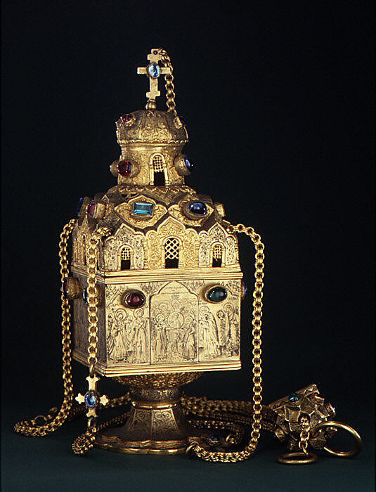 Censer, Gold, British, after Russian original