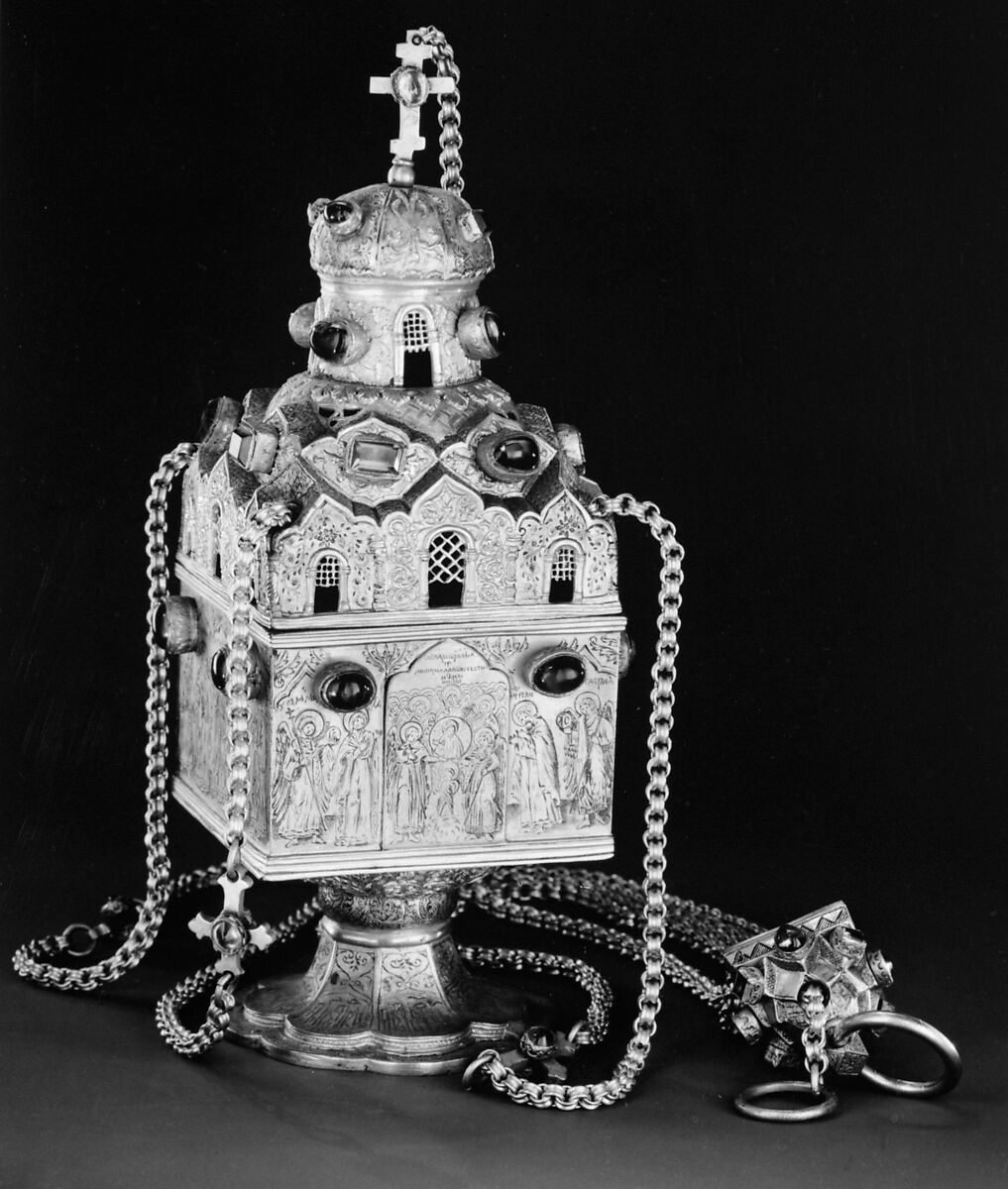 Censer, Gold, British, after Russian original