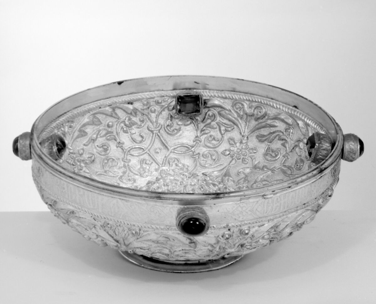 Bowl, Silver, parcel gilt, British, after Russian original 