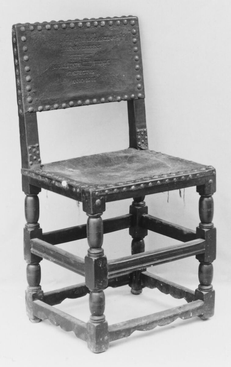 Chair, Oak (?), Flemish 