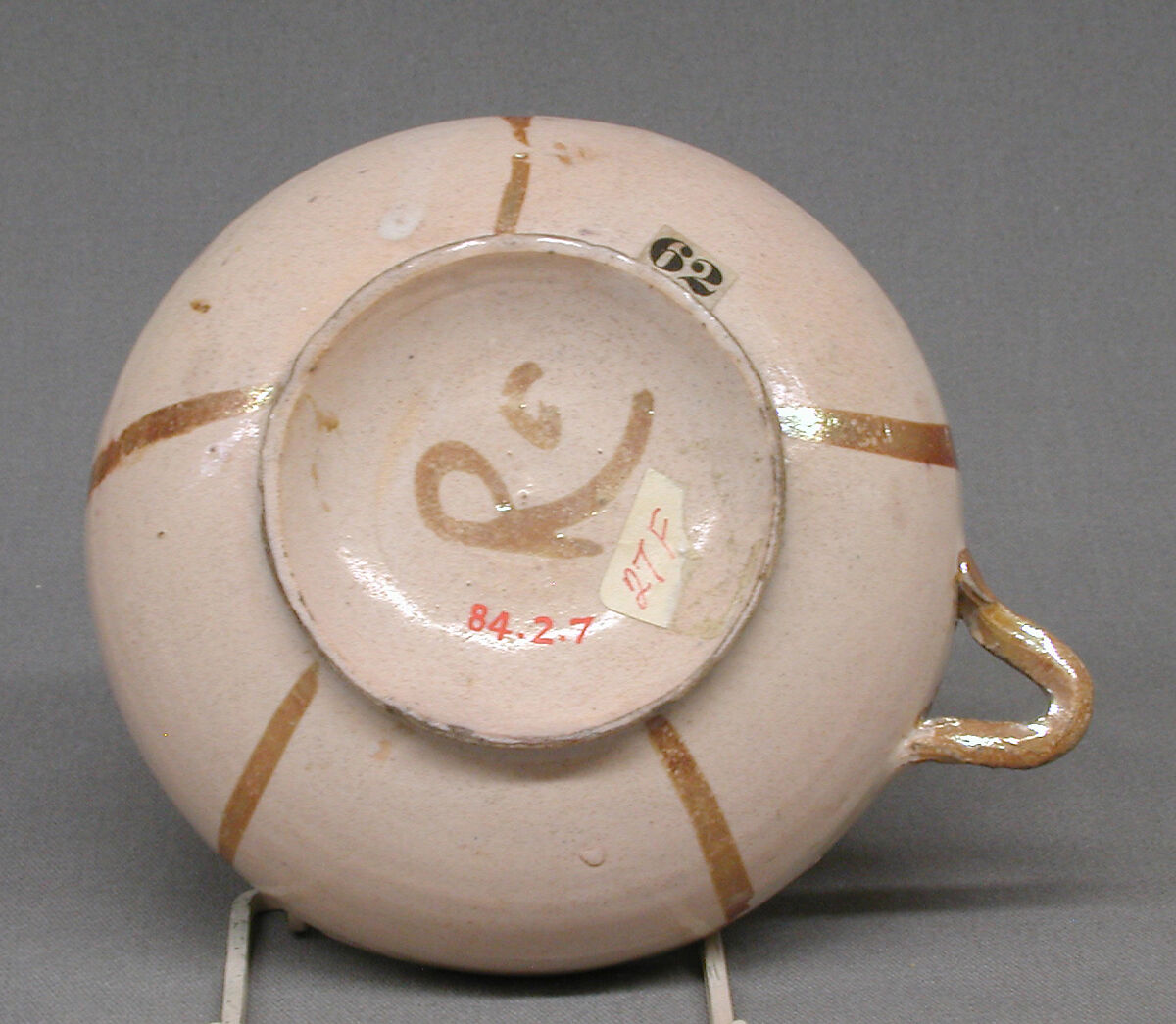 Bowl, Probably by Maestro Prestino, Maiolica (tin-glazed earthenware), lustered, Italian, Gubbio