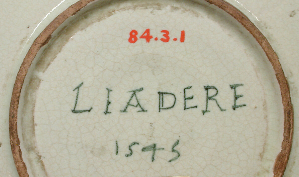 Dish, Maiolica (tin-glazed earthenware), Italian, Urbino