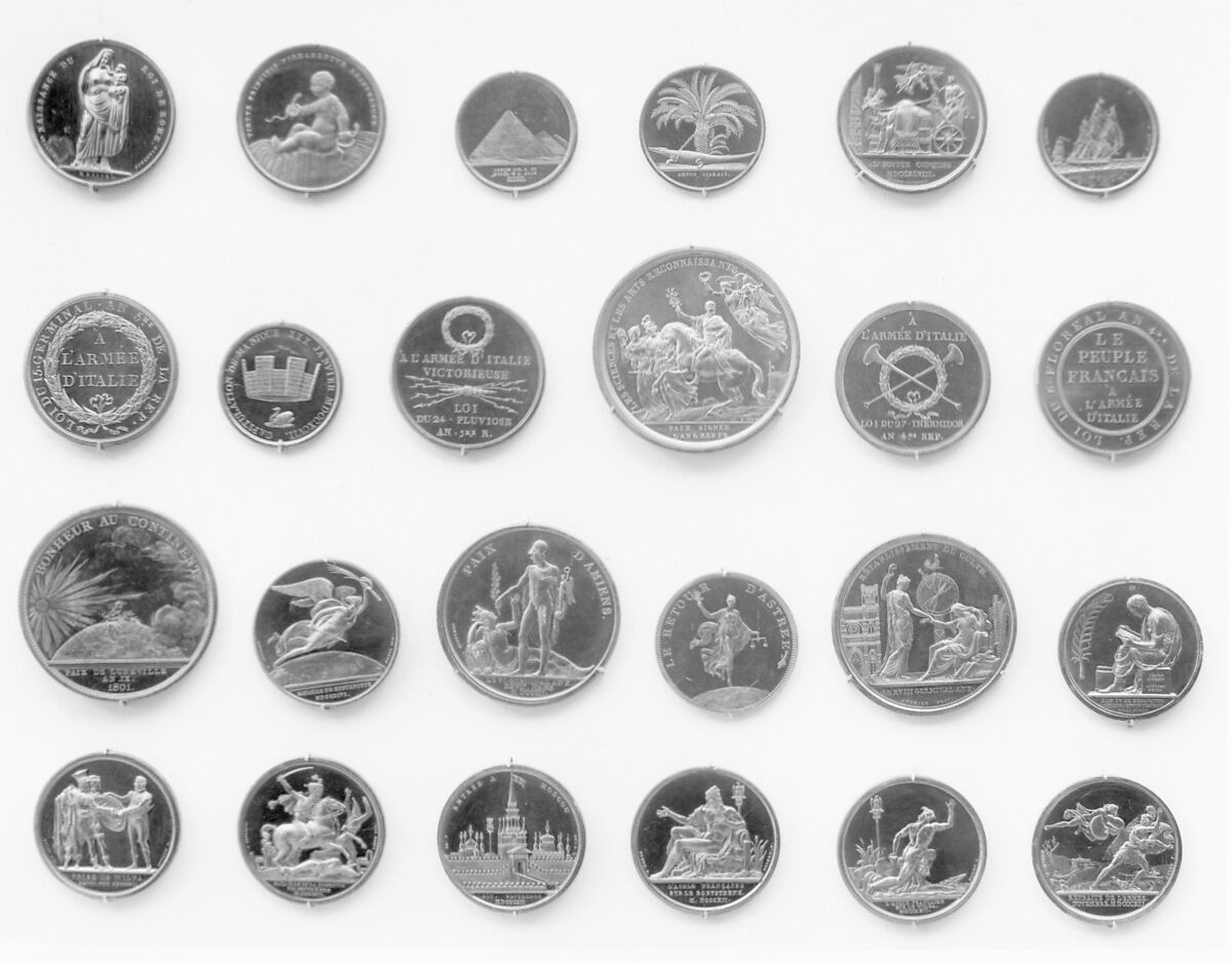 Conquest of Upper Egypt, 1798, Medalist: André Galle (French, Saint-Etienne, Loire 1761–1844 Paris), Gilt bronze, struck, French