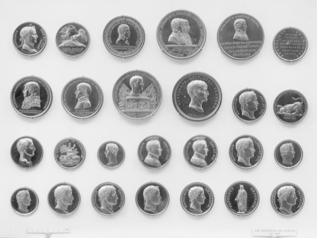 Assemblage of the Camp at Boulogne for Invasion of England, 1804, Struck at the Paris Mint (French, 864–present), Gilt bronze, struck, French