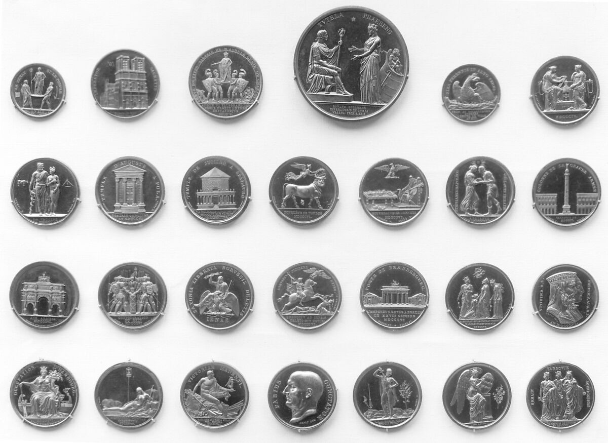 Occupation of Three Capitals, 1807, Medalist (obverse): Bertrand Andrieu (French, Bordeaux 1761–1822 Paris), Gilt bronze, struck, French