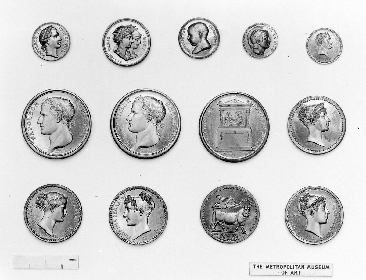 The Tomb of Desaix. 1805., Medalist (obverse): Jean-Pierre Droz (French, La Chaux-de-Fonds, Neuchâtel 1746–1823 Paris), Gilt bronze, struck, Swiss