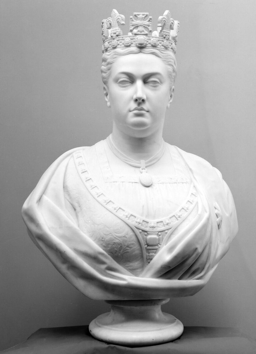 Queen Victoria, Mary Grant (British, Kilgraston 1831–1898 London), Marble, British 