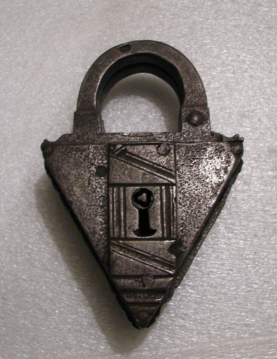 Padlock, Iron, Spanish, Toledo 