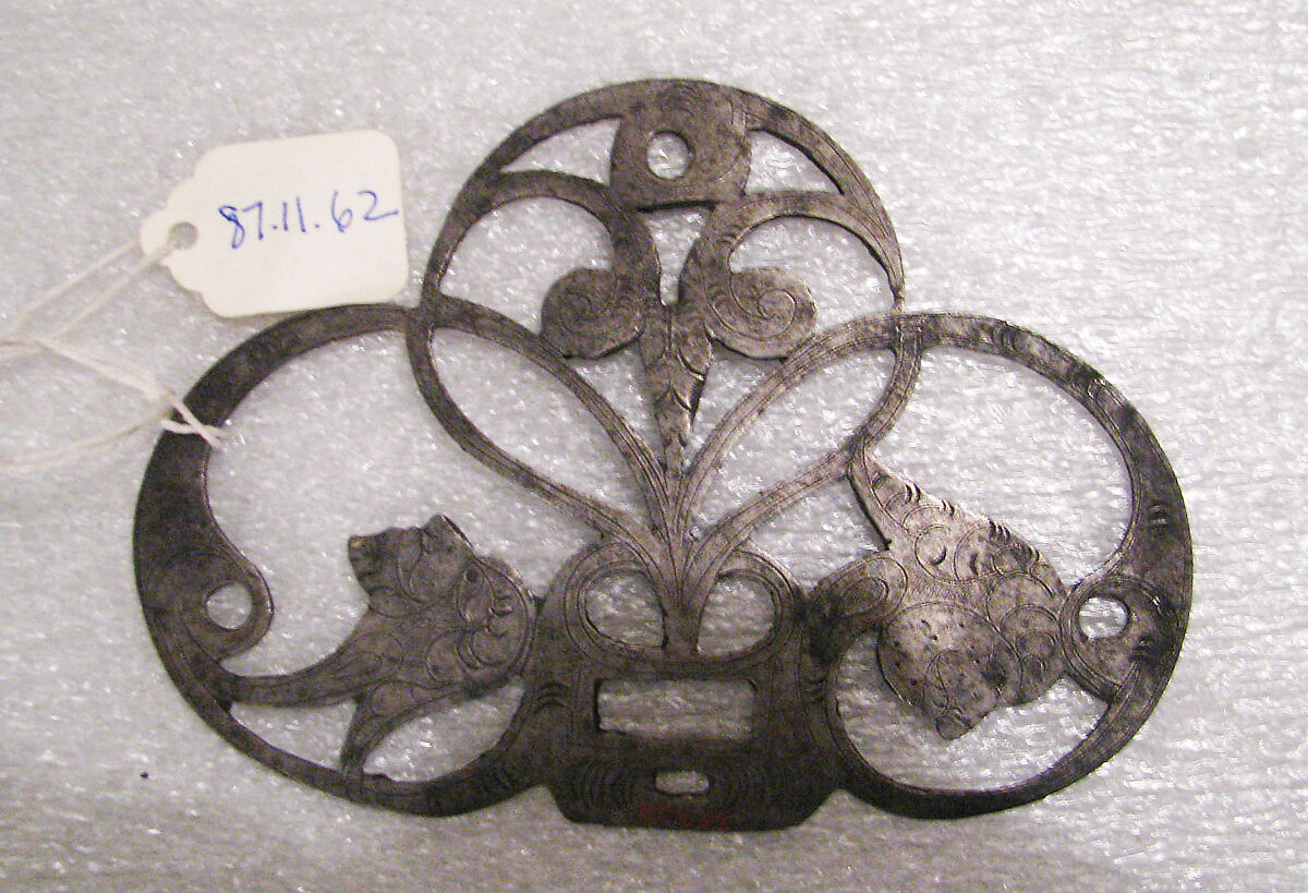 Door ornament, Iron, German 