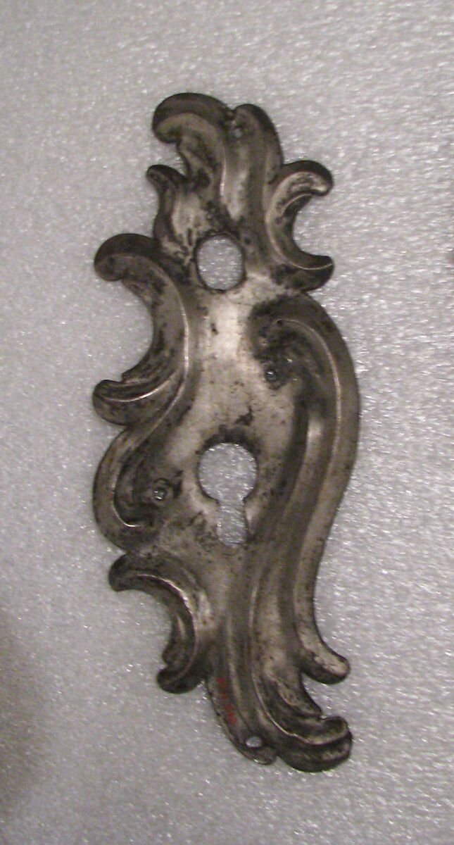 Escutcheon of lock, Iron, German 