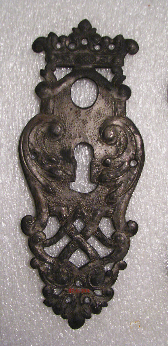 Escutcheon, Iron, French or Flemish 