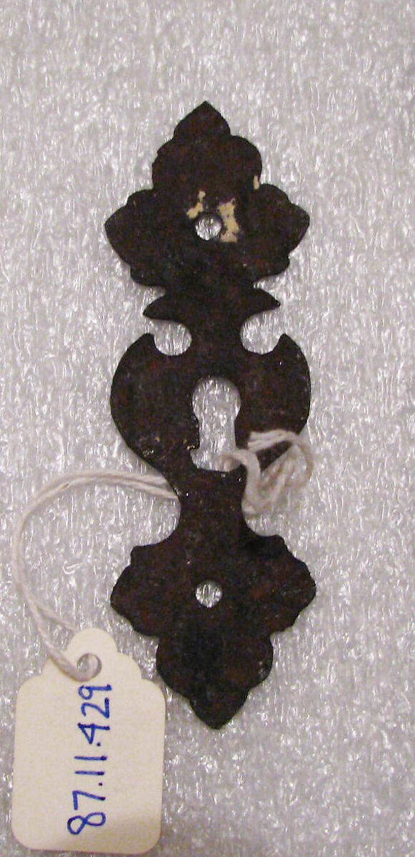 Escutcheon, Iron, German 