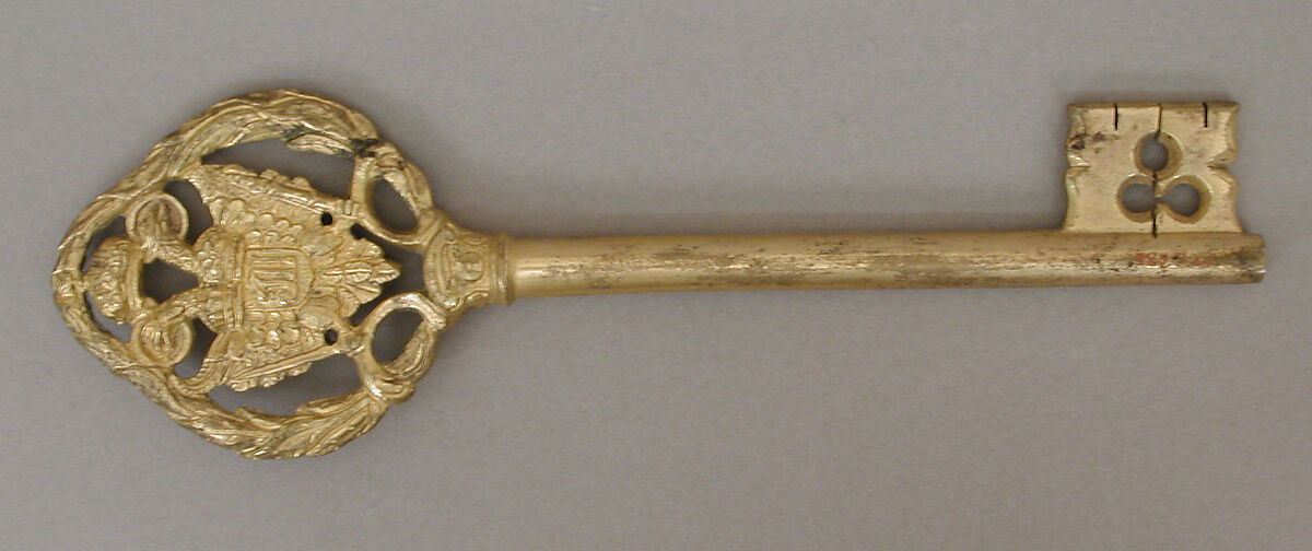 Key, Gilt bronze, German