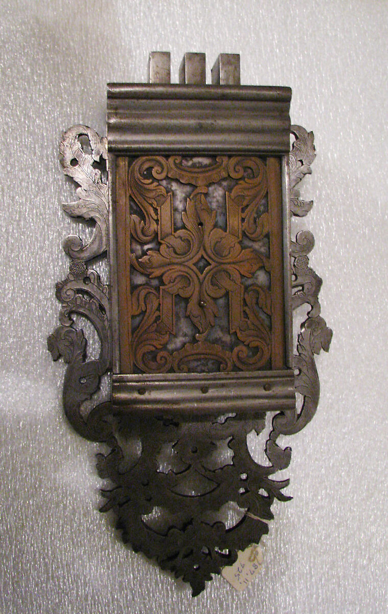 Rim lock box, Iron, German 