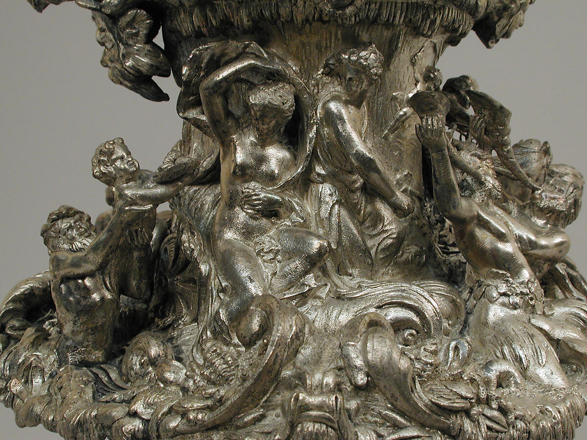 Ewer, Possibly by Alexandre Gueyton, Silver on base metal, French, after French original