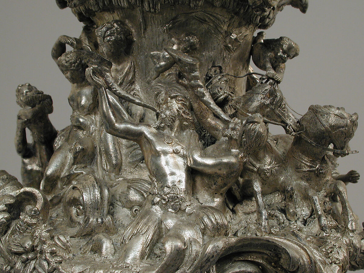 Ewer, Possibly by Alexandre Gueyton, Silver on base metal, French, after French original