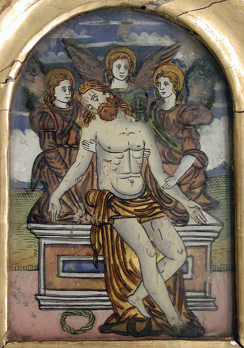 Christ in the Tomb, Glass, Italian, Venice (Murano)