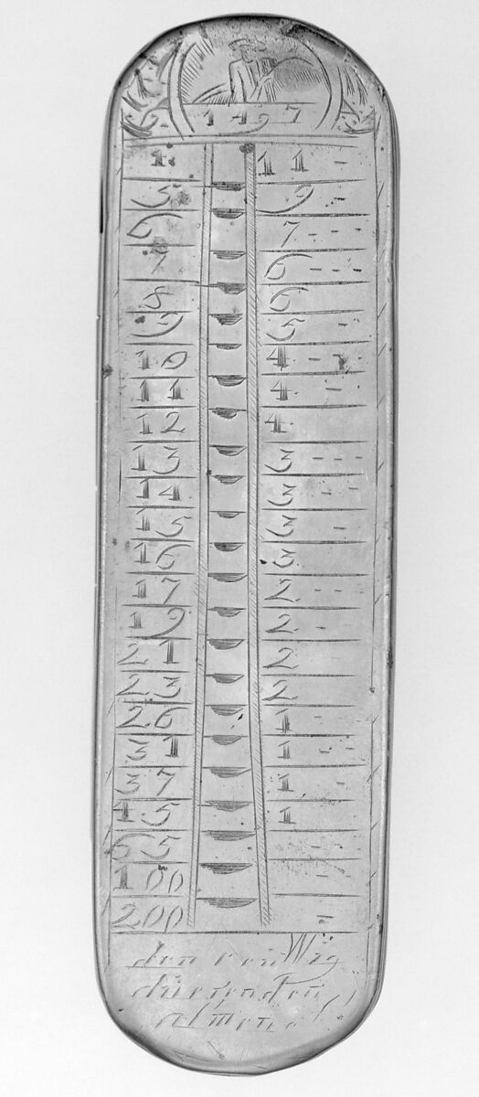 Tobacco box, Brass, Dutch