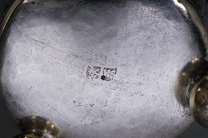 Beaker with cover, Silver, parcel gilt, probably Swedish, Kalmar