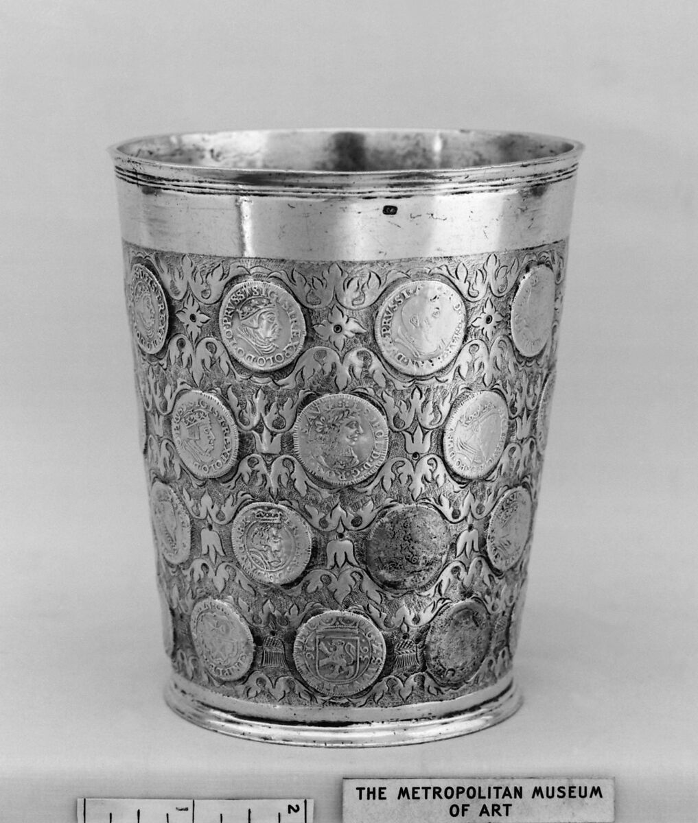 Beaker, Silver, parcel gilt, possibly Polish 
