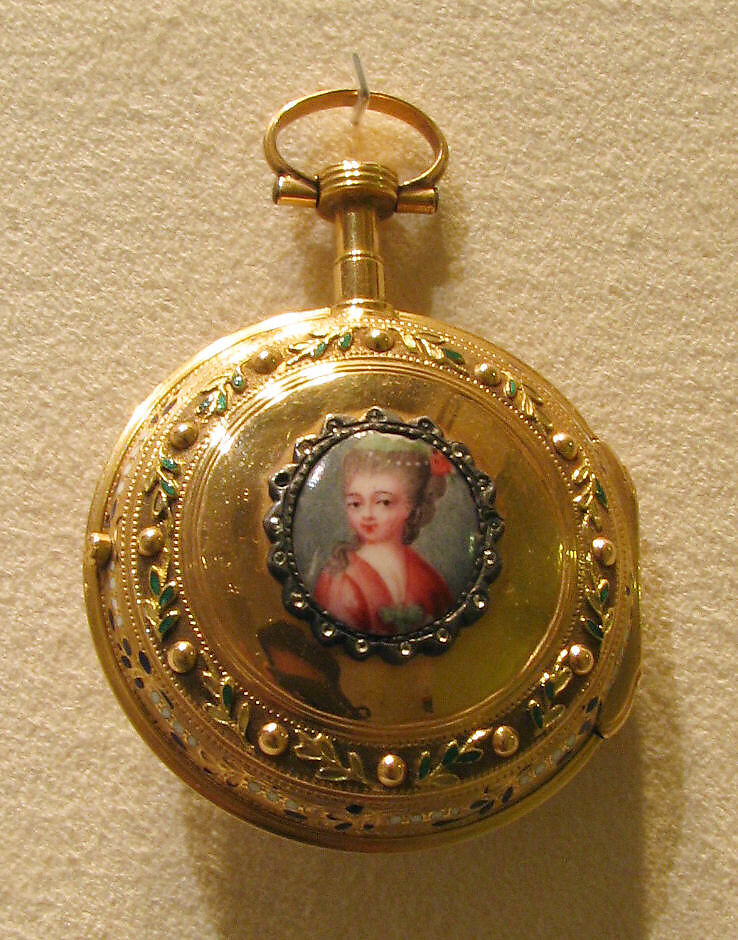 Watch, Watchmaker: Jean Antoine Lépine (French, 1720–1814), Case: gold, partly enameled and set with diamonds; Dial: enamel, French, Paris 