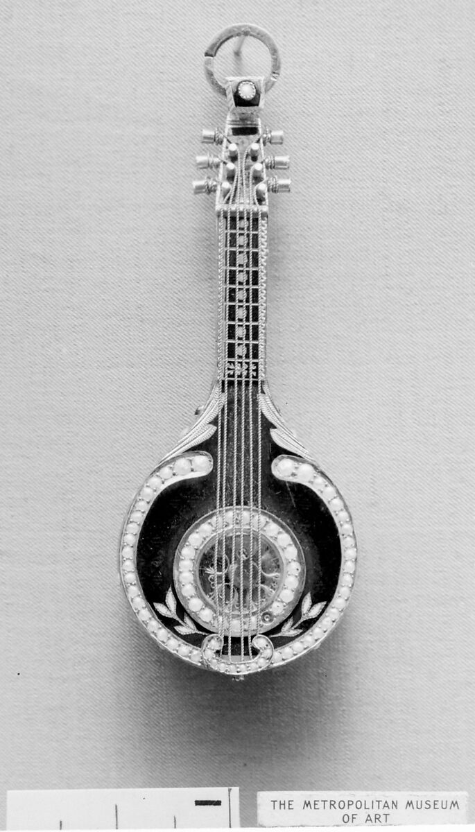 Watch, Gold, enamel, pearls, French, Paris