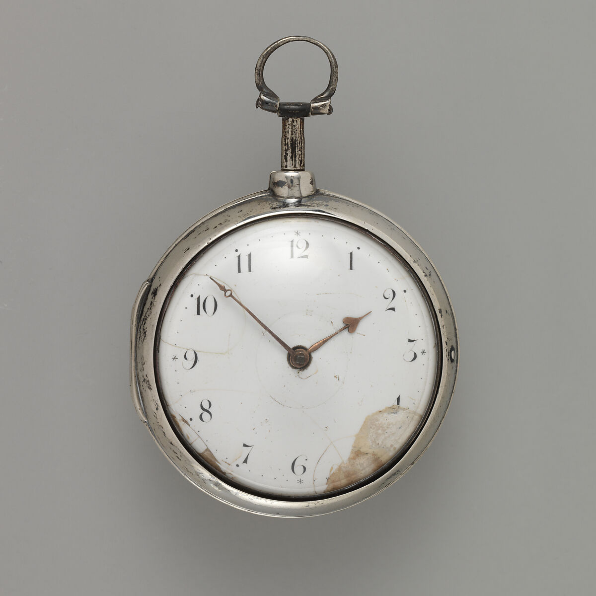 Watch, Watchmaker: Charles Wilson (1809), Silver, enamel, Irish, Belfast 