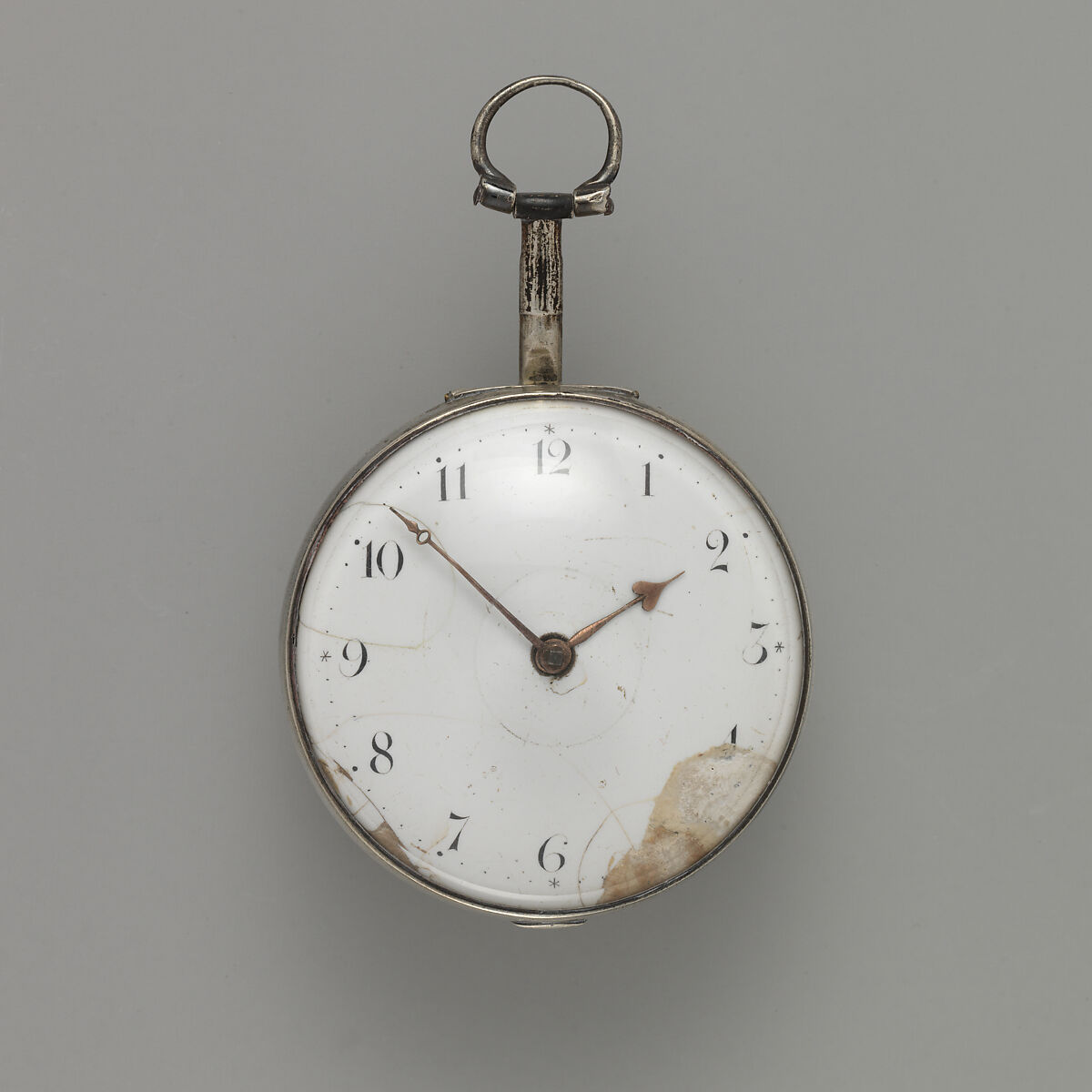 Watch, Watchmaker: Charles Wilson (1809), Silver, enamel, Irish, Belfast